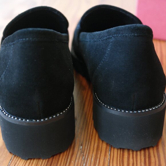 VANELI Women's Zeus Loafer Size 9.5 Black w/ Silver Chain - Picture 9 of 14